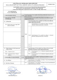 MALLIDAĞ KÖY İÇİ YOLLARININ ASFALTLANMASI İHALESİ (SONUÇLANDI)