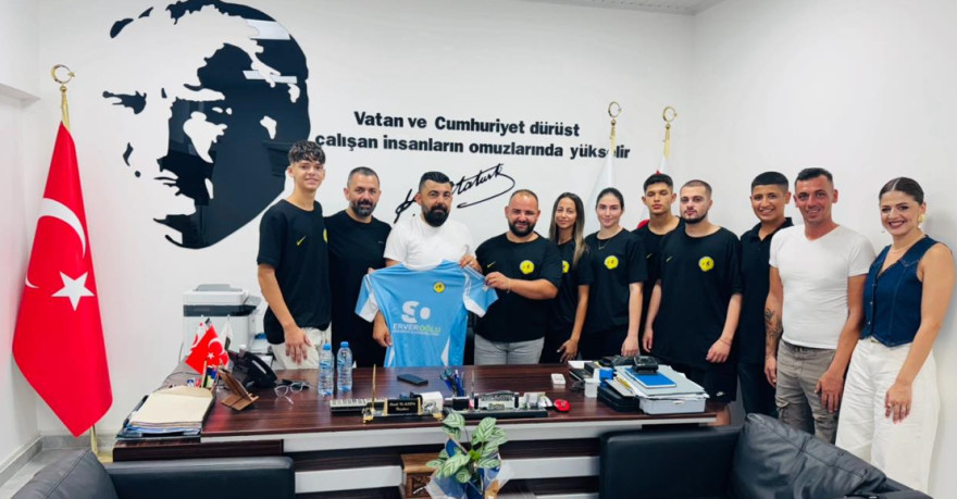 GE&Ccedil;İTKALE G&Uuml;NAY SPOR KUL&Uuml;B&Uuml;&rsquo;NDEN BAŞKAN KASIM&rsquo;A ZİYARET