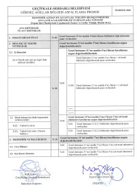 GÖRNEÇ AĞILLAR BÖLGESİ ASFALTLAMA İHALESİ (SONUÇLANDI)