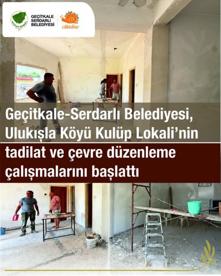Ulukışla Kul&uuml;p Lokali yenileniyor