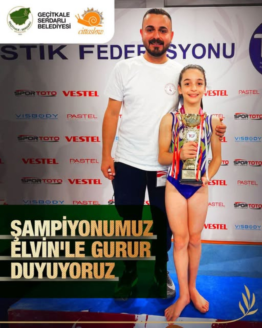Şampiyonumuz Elvin'le gurur duyuyoruz!